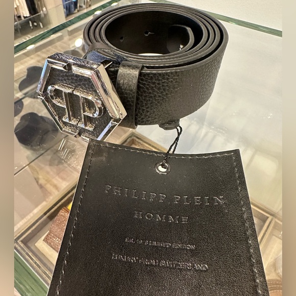 Philipp Plein Leather Belt - Picture 2 of 3